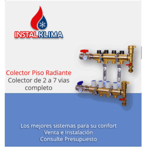 Colector Piso Radiante